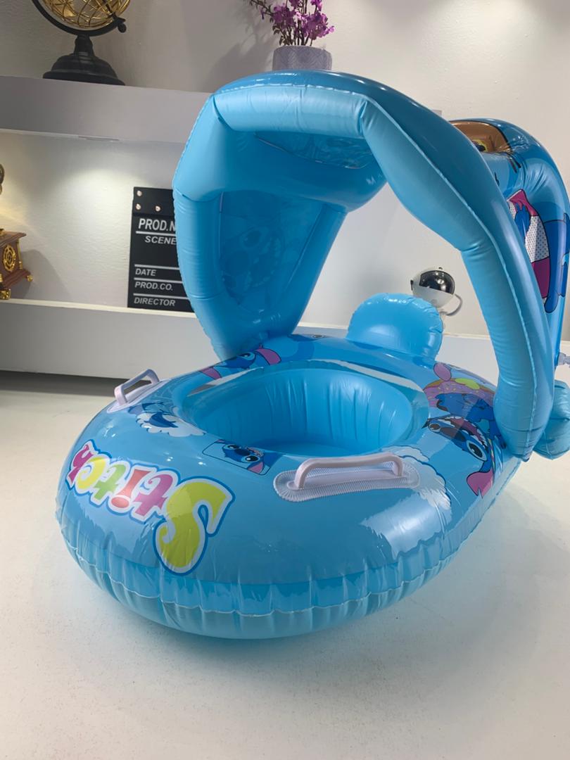 Bouée de natation gonflable pour bébé avec toit – عوامة أطفال مع مظلة