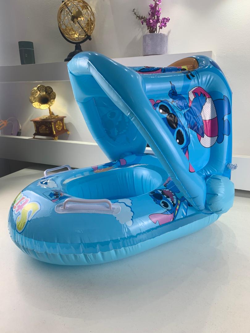 Bouée de natation gonflable pour bébé avec toit – عوامة أطفال مع مظلة