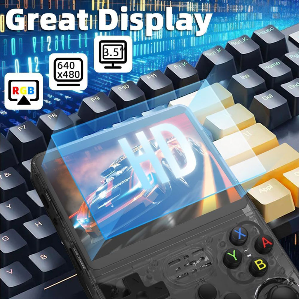 R36S Console de Jeu Portable Rétro Système Linux Open Source – جهاز ألعاب محمول