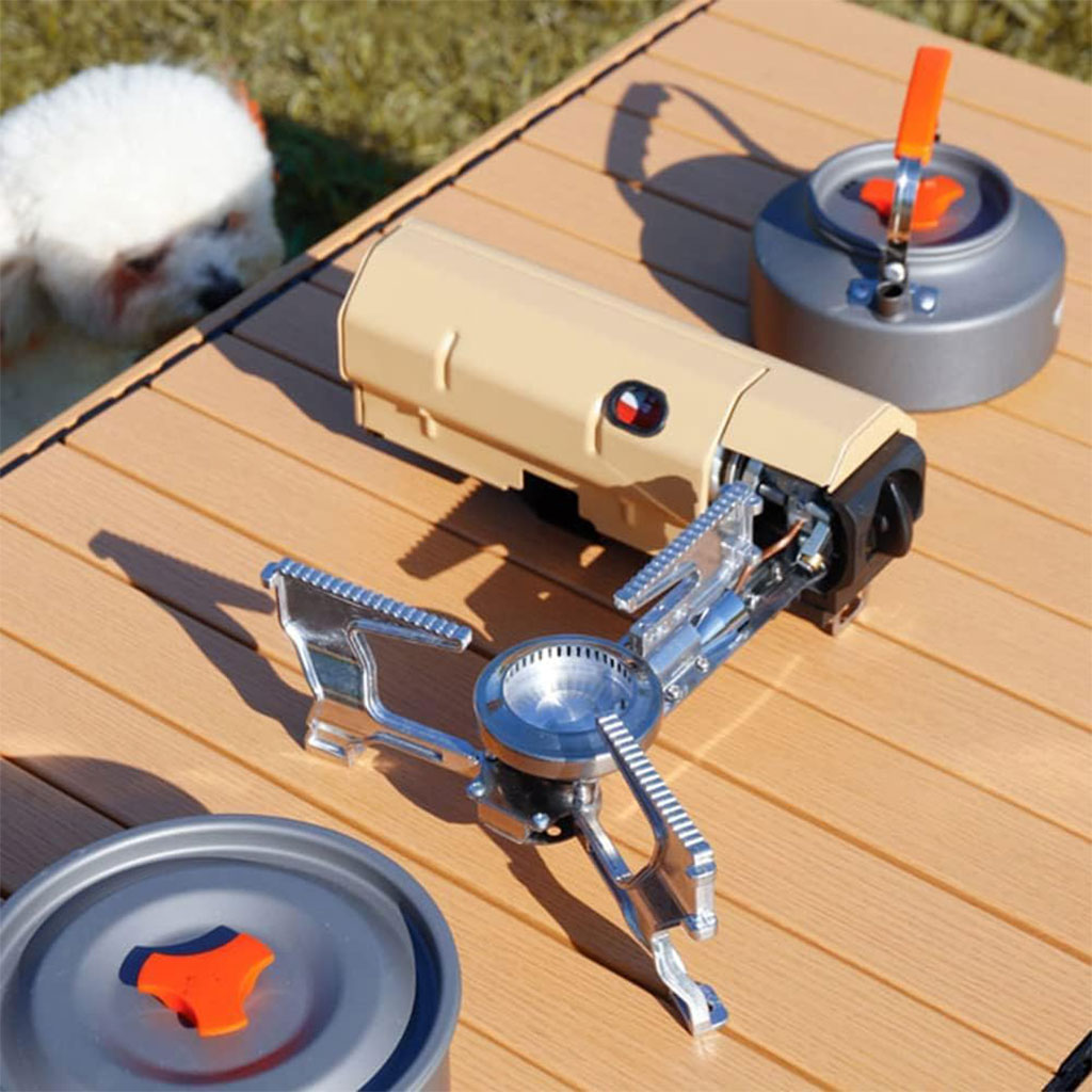 Réchaud de camping pliable Flamme Bleu Pour camping et randonnée – موقد تخييم بتصميم جديد
