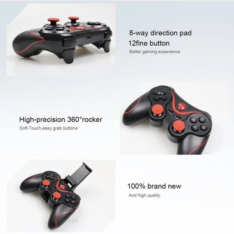 Manette de Jeu à Poignée X3 pour Contrôleur Mobile – يد تحكم للالعاب