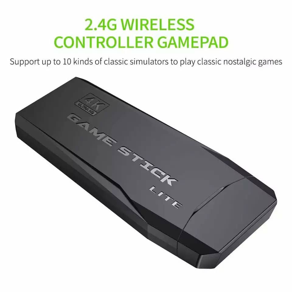 Console de jeu vidéo rétro avec 15000 jeux intégrés +2 manette sans fil 4K HDMI