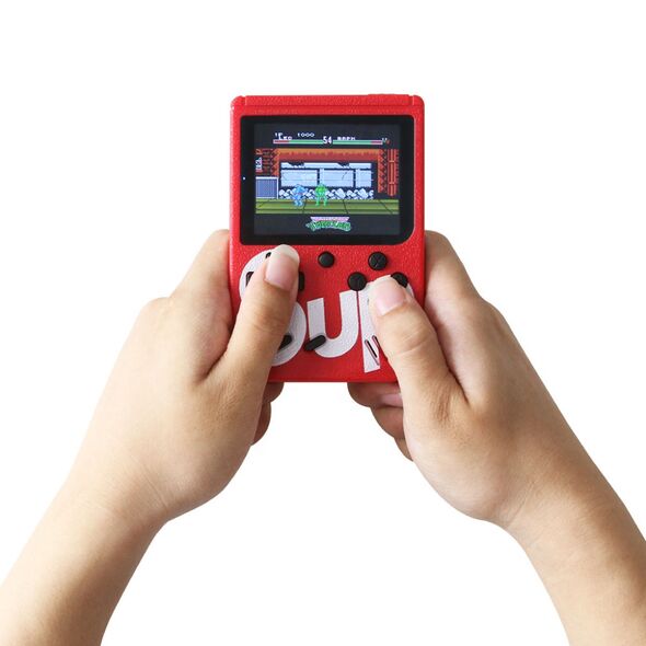 جهاز الألعاب الكلاسيكية مع وحدة تحكم للاعب إضافي Sup Boite De Jeux Classique Sans Fil Supporte 2 Joueurs Avec 400 Jeux Screen Cast