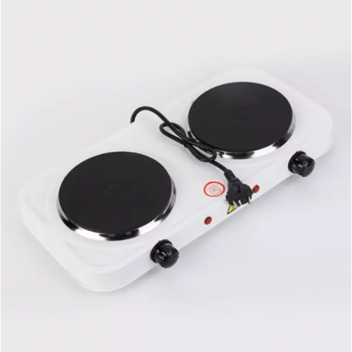 موقد تسخين كهربائي مزدوج 2000واط بمنظم حراري أوتوماتيكي Plaque Chauffante Électrique À Double Plaque 2000W Avec Contrôleur De Thermostat Hi